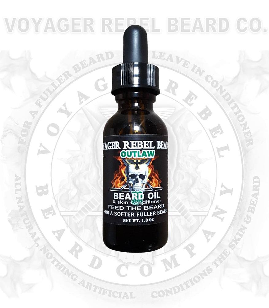 OUTLAW BEARD OIL beard oil VOYAGER REBEL BEARD COMPANY 