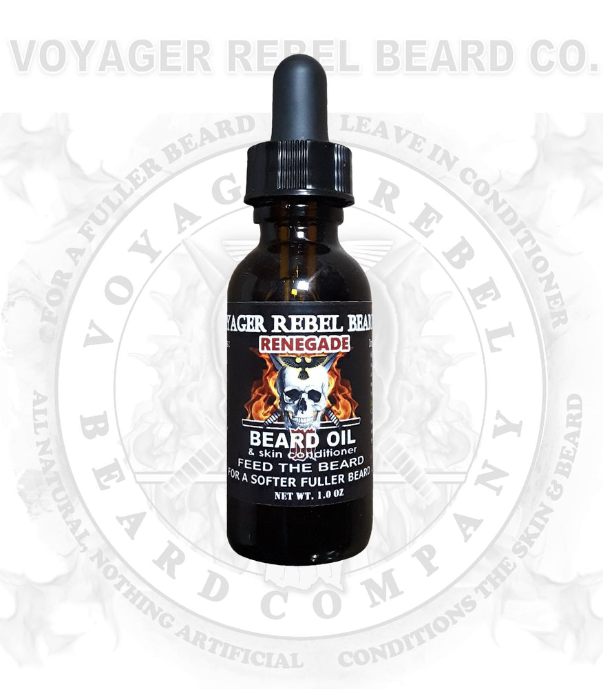 RENEGADE BEARD OIL beard oil VOYAGER REBEL BEARD COMPANY 