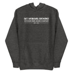 VOYAGER REBEL BEARD CO. DARK GRAY HOODIE-GET UR BEARD GROWING! Voyager Rebel Beard Company Charcoal Heather S 