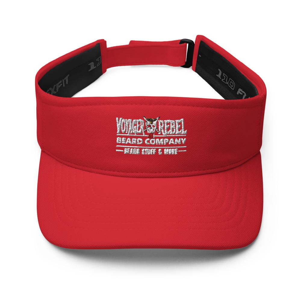 Visor Voyager Rebel Beard Company Red 